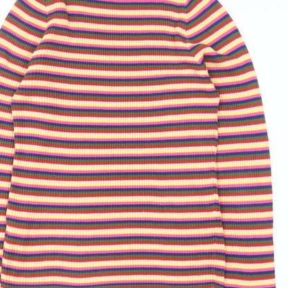 Womens UK Size 12 New Look Multicoloured Pullover Jumper