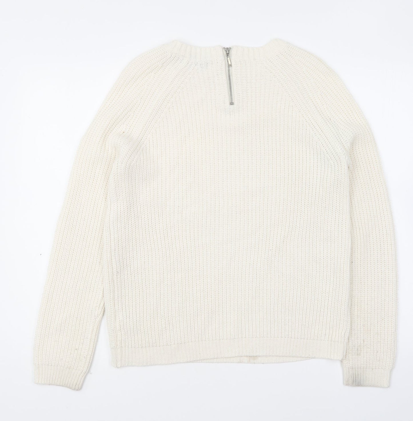 Womens UK Size 10 Dorothy Perkins Beige Pullover Jumper