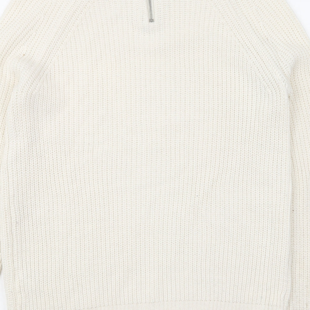 Womens UK Size 10 Dorothy Perkins Beige Pullover Jumper