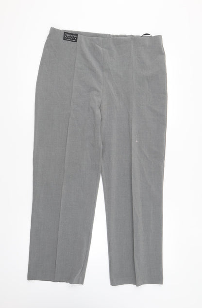 Womens UK Size 14 Epilogue Regular Fit  Grey Trousers