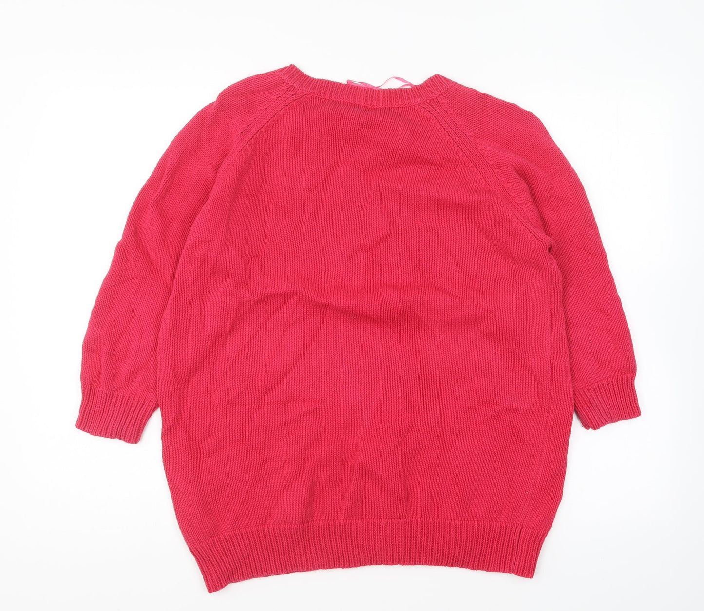 Womens UK Size L NEXT Pink Pullover Jumper