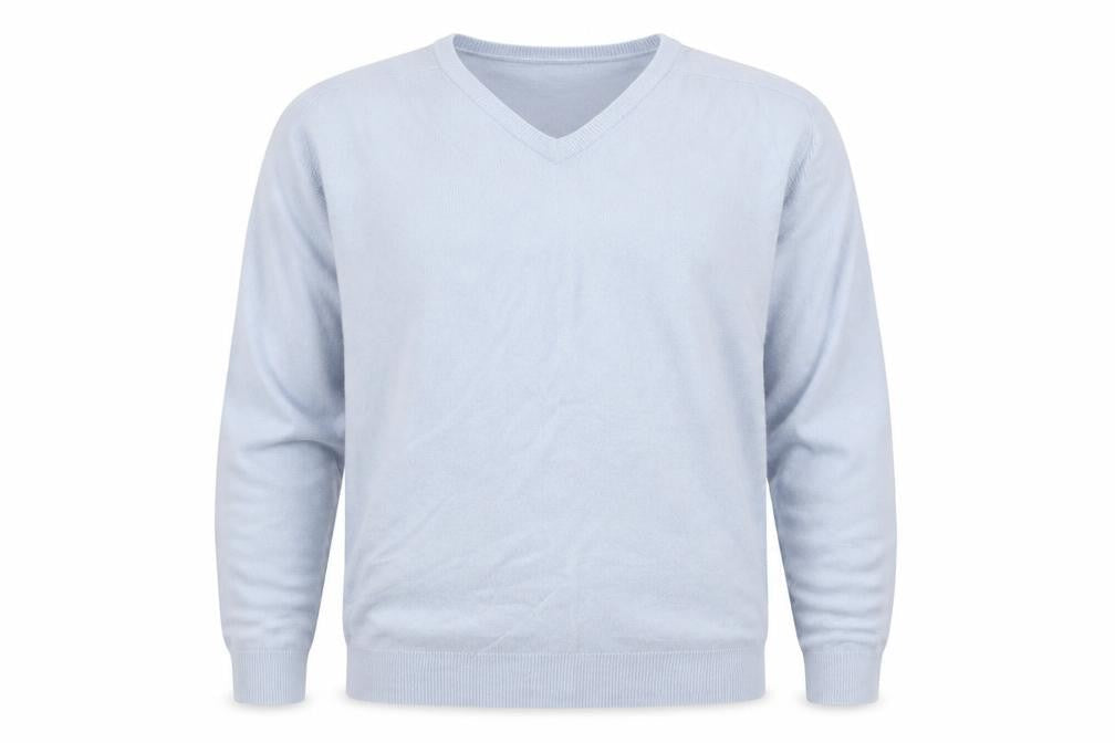 Mens UK Size L Marks and Spencer Blue Pullover Jumper