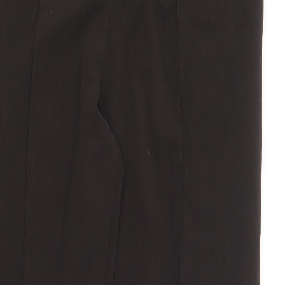 Autonomy Womens Brown Polyester Trousers Size 12 L26 in Regular