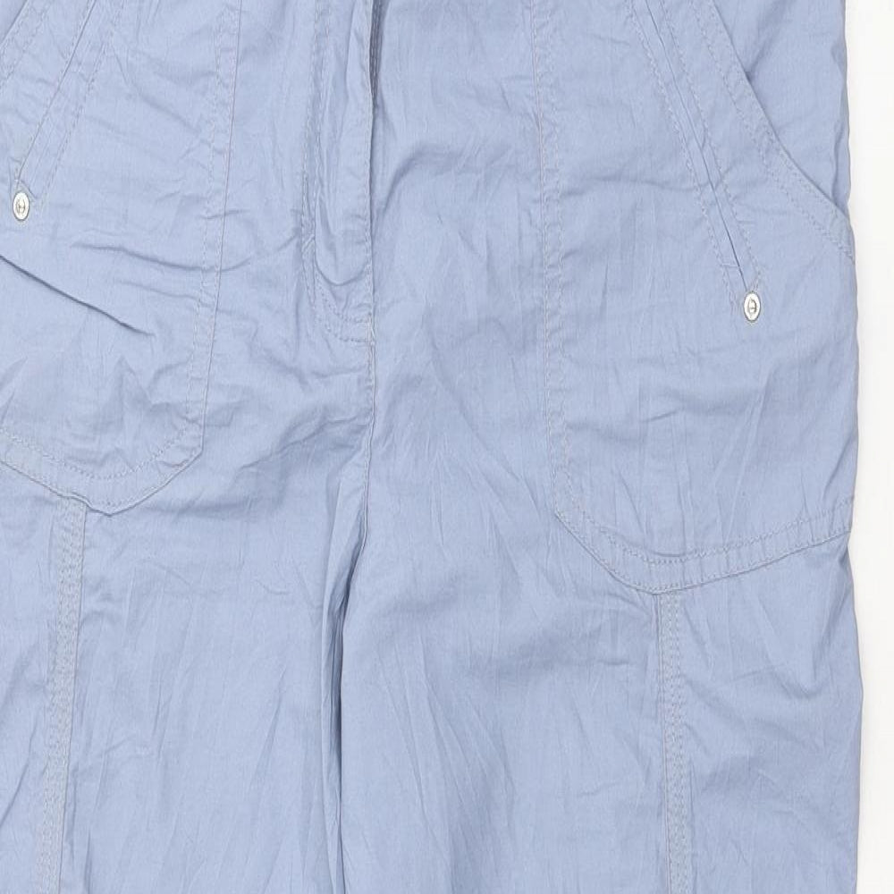 Womens UK Size 8 Canda Regular Fit  Blue Trousers