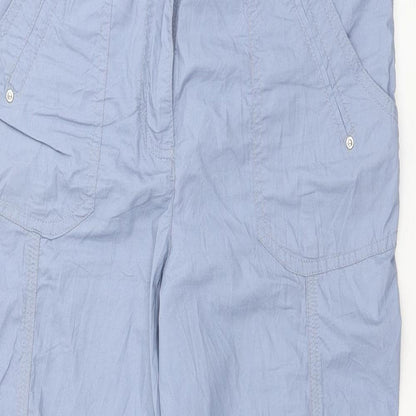 Womens UK Size 8 Canda Regular Fit  Blue Trousers