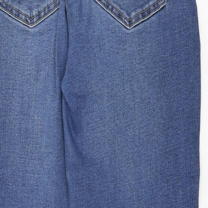 New Look Womens Blue Cotton Skinny Jeans Size L L25 in Regular