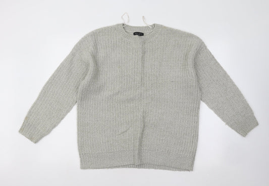 Womens UK Size S New Look Green Pullover Jumper