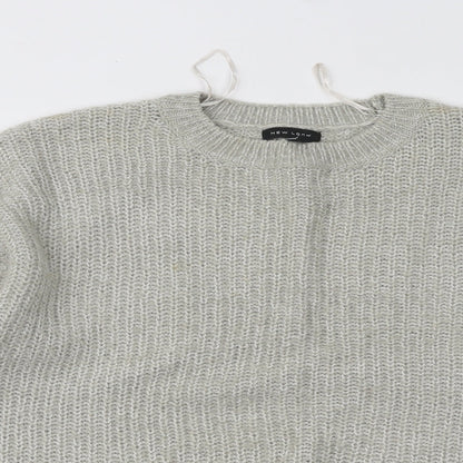 Womens UK Size S New Look Green Pullover Jumper