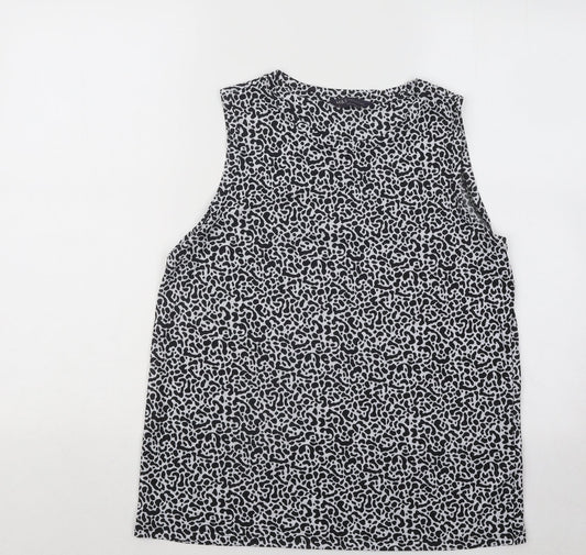 Womens UK Size 10 Marks and Spencer Black Basic Tank