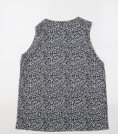 Womens UK Size 10 Marks and Spencer Black Basic Tank