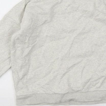 George Girls Grey Cotton Pullover Sweatshirt Size 11-12 Years Pullover - Kind Heart