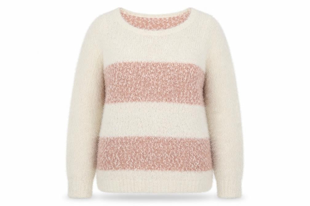 Womens UK Size 8 F&F White Pullover Jumper