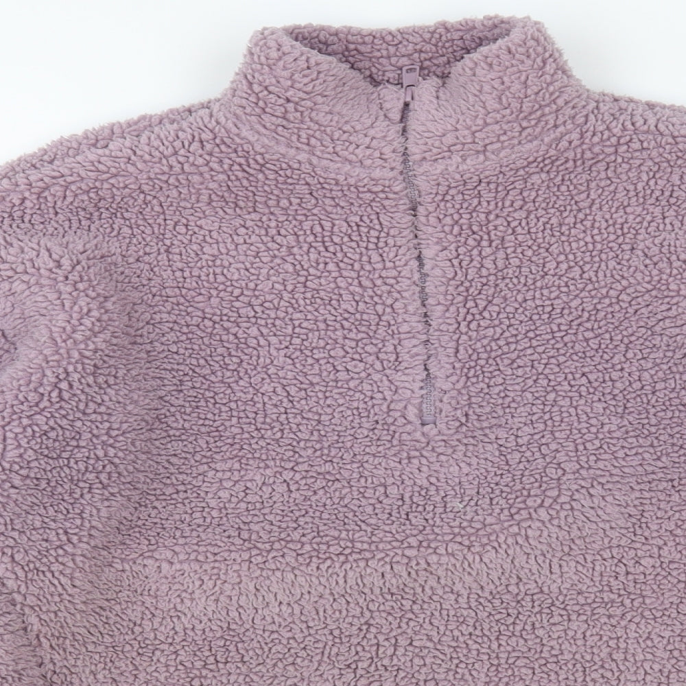 Womens UK Size XS ASOS Purple Pullover Sweatshirt