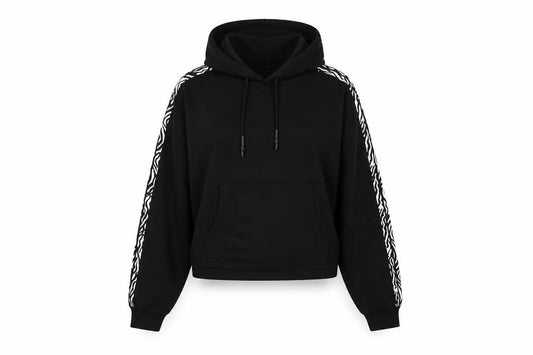Womens UK Size M Brave Soul Black Pullover Hoodie