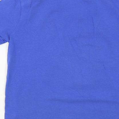 Bimbo Style Boys Blue Cotton Pullover T-Shirt Size 12 Years Crew Neck Pullover - Money