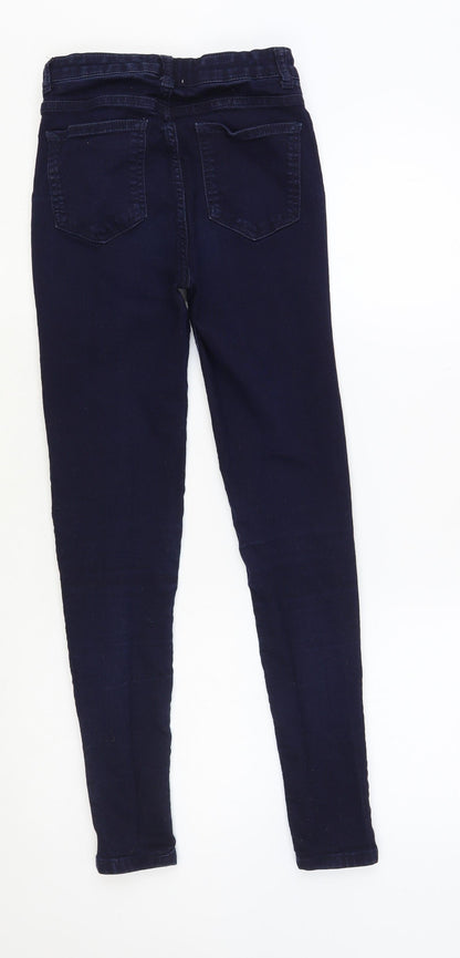 Womens UK Size 8 Savida Regular Fit Skinny Blue Jeans