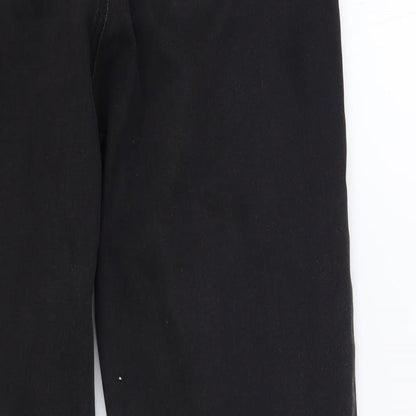 Denim Co. Womens Black Cotton Skinny Jeans Size 10 L30 in Regular Button