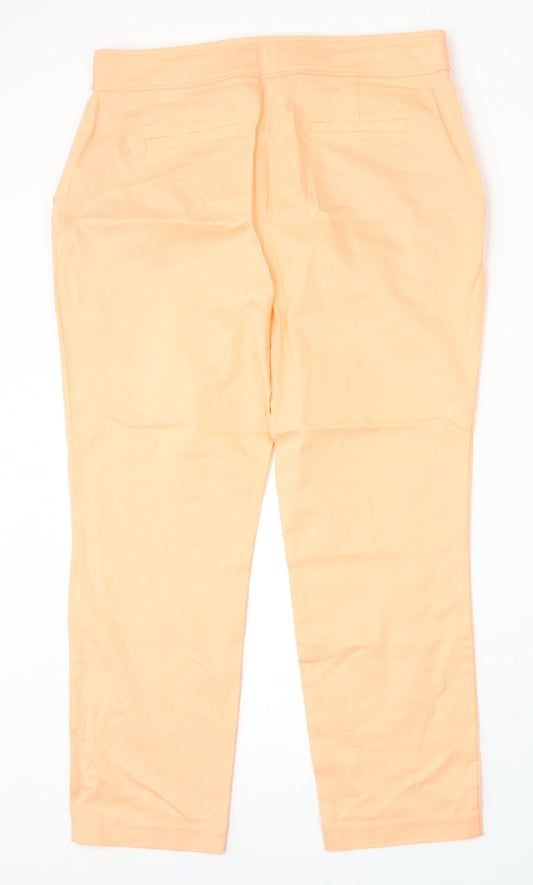 Womens UK Size 12 Dorothy Perkins Regular Fit  Pink Trousers