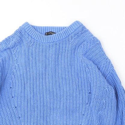Womens UK Size S Dunnes Stores Blue Pullover Jumper