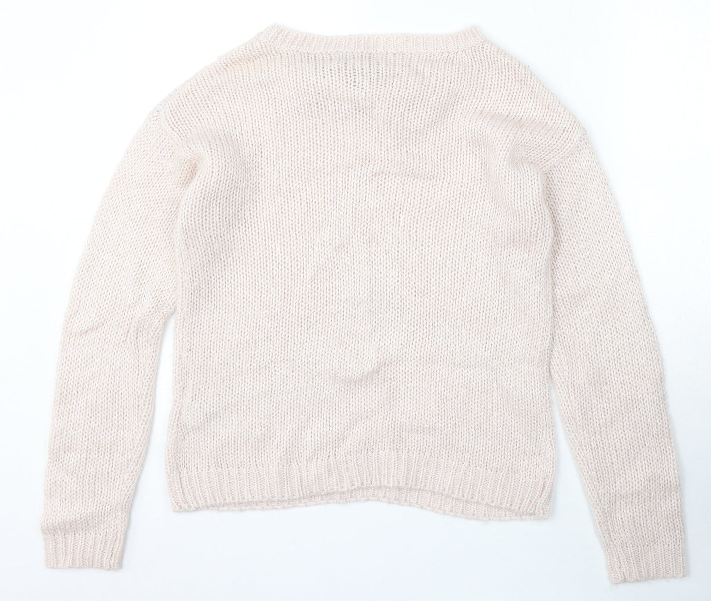 Womens UK Size 14 New Look Beige Pullover Jumper