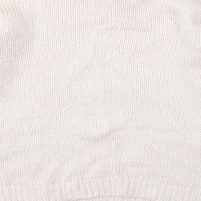 Womens UK Size 14 New Look Beige Pullover Jumper
