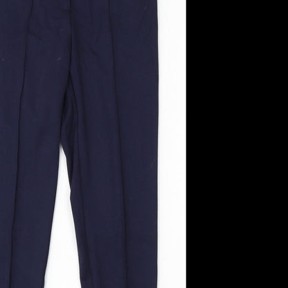 Womens UK Size 12 Warehouse Regular Fit  Blue Trousers