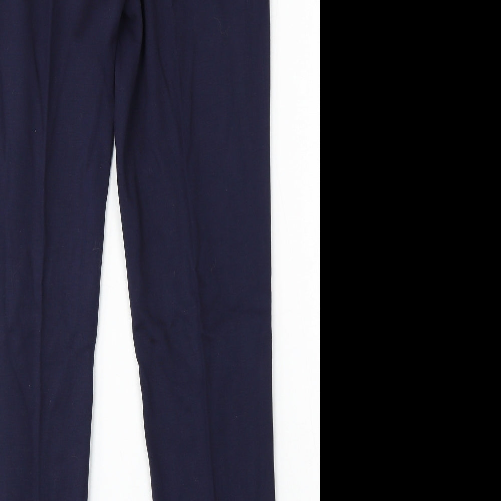 Womens UK Size 12 Warehouse Regular Fit  Blue Trousers