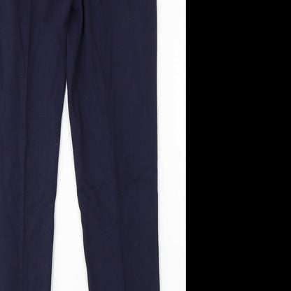Womens UK Size 12 Warehouse Regular Fit  Blue Trousers