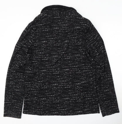 Womens UK Size 12 New Look Black Cardigan Jumper