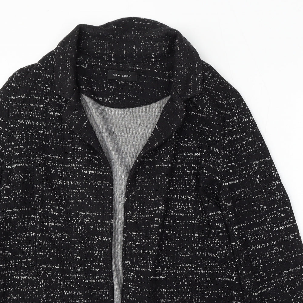 Womens UK Size 12 New Look Black Cardigan Jumper