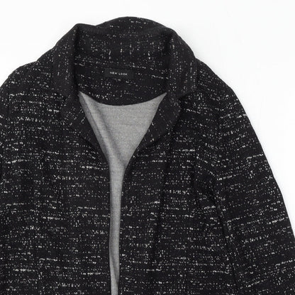 Womens UK Size 12 New Look Black Cardigan Jumper
