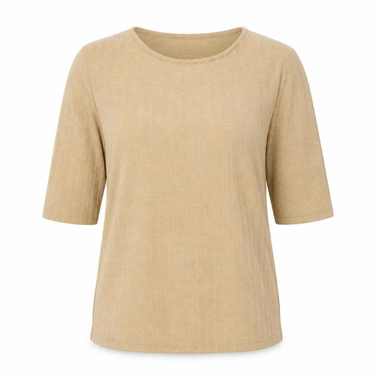 Womens UK Size 8 New Look Beige Pullover Jumper