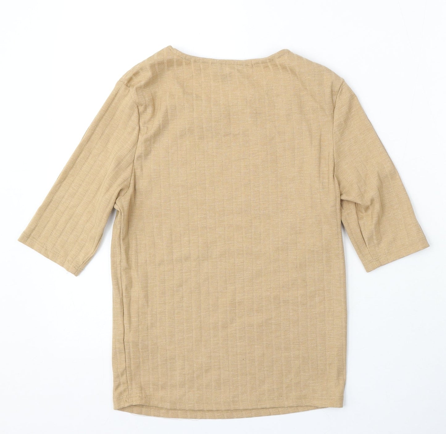 Womens UK Size 8 New Look Beige Pullover Jumper