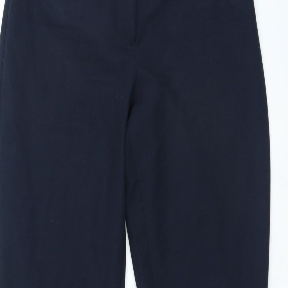 Womens UK Size 8 Dunnes Stores Regular Fit  Blue Trousers