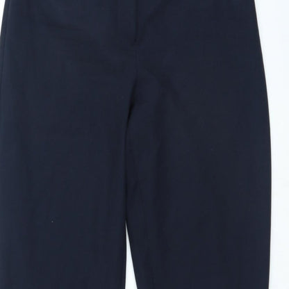 Womens UK Size 8 Dunnes Stores Regular Fit  Blue Trousers