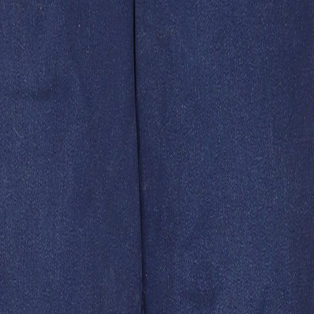 F&F Womens Blue Cotton Jegging Jeans Size 8 L27 in Regular