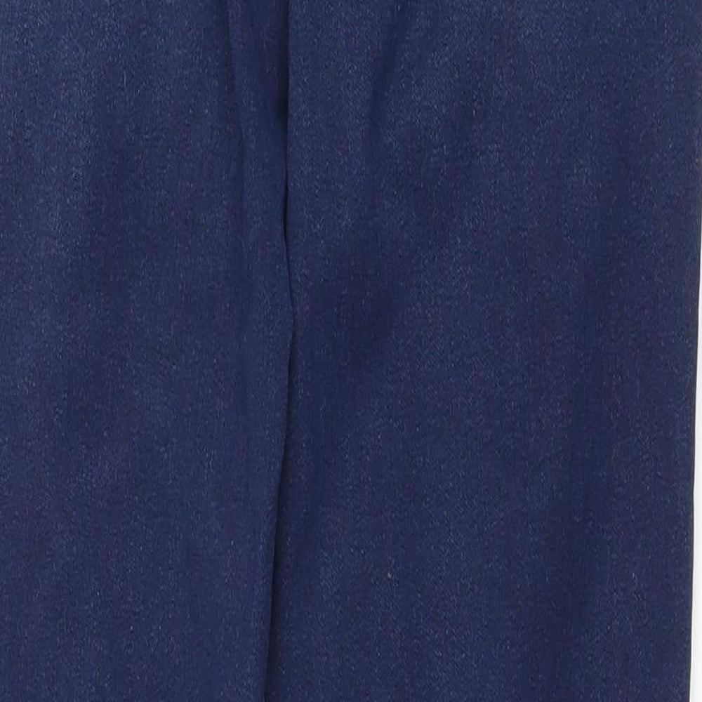 F&F Womens Blue Cotton Jegging Jeans Size 8 L27 in Regular