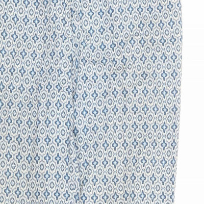 Womens UK Size 10 H&M Regular Fit  Blue Trousers