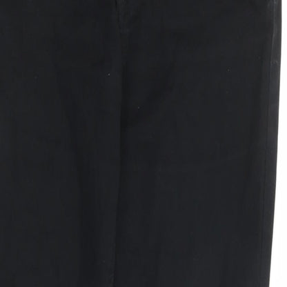 Dunnes Stores Womens Black Cotton Skinny Jeans Size 10 L29 in Regular Zip