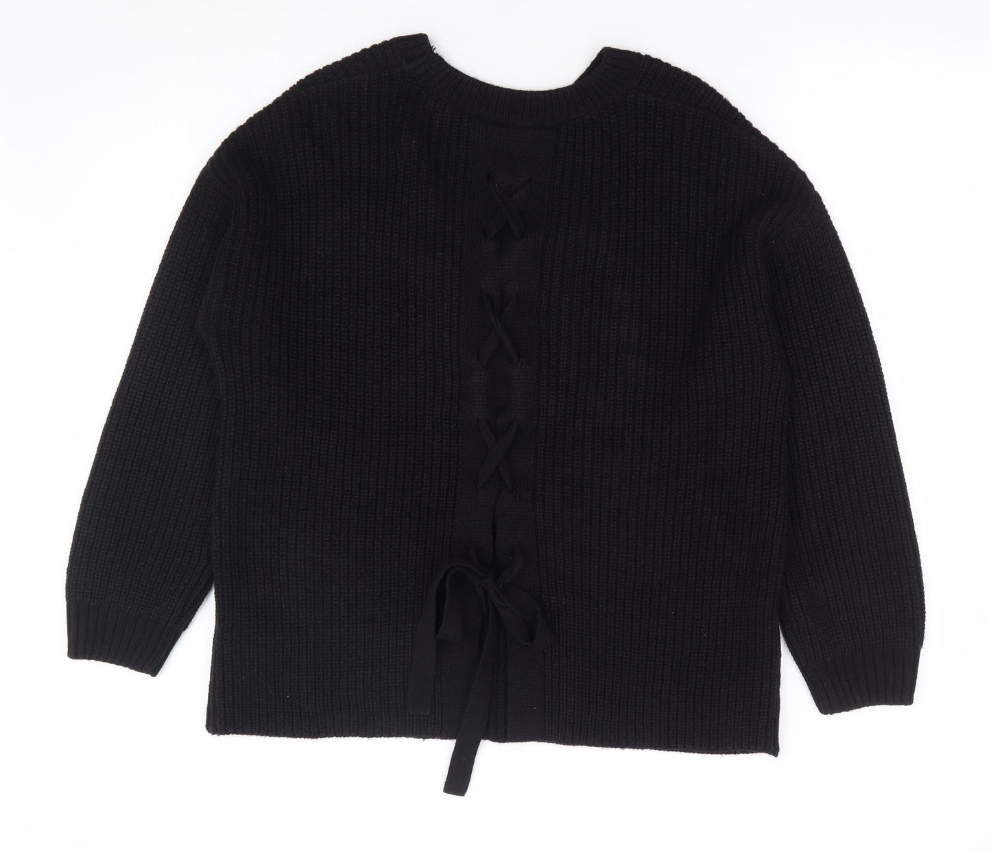 Womens UK Size 14 Dorothy Perkins Black Pullover Jumper