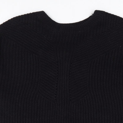 Womens UK Size 14 Dorothy Perkins Black Pullover Jumper