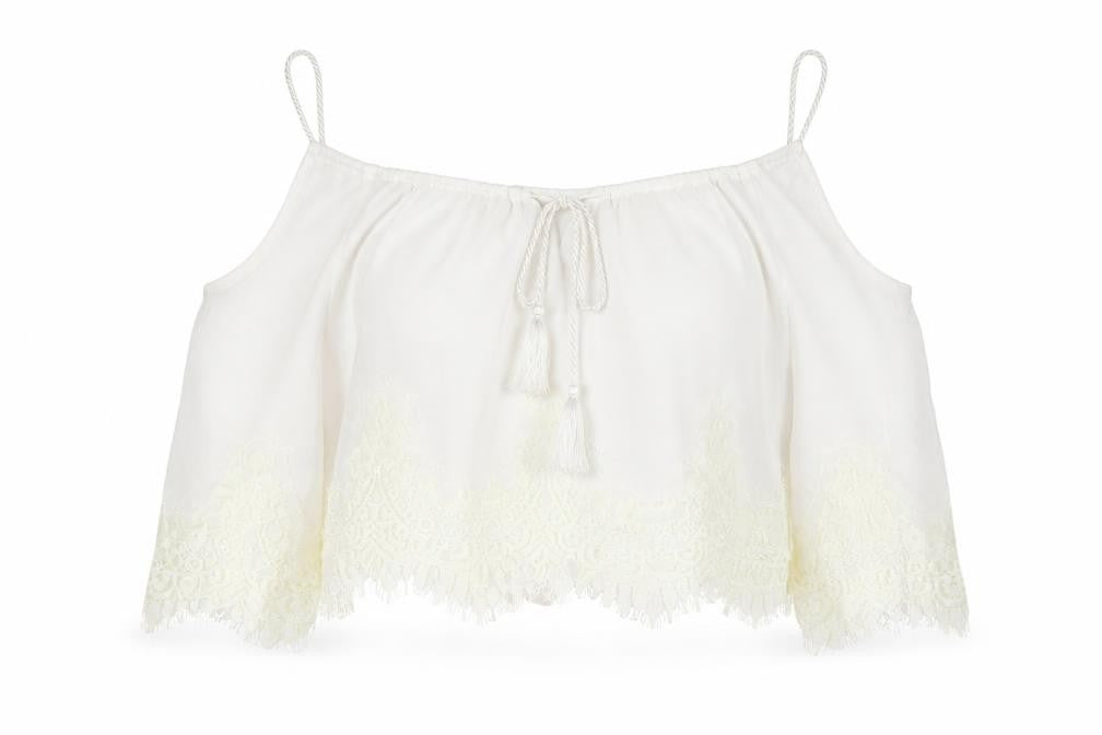 Womens UK Size 8 Missguided White Basic Blouse
