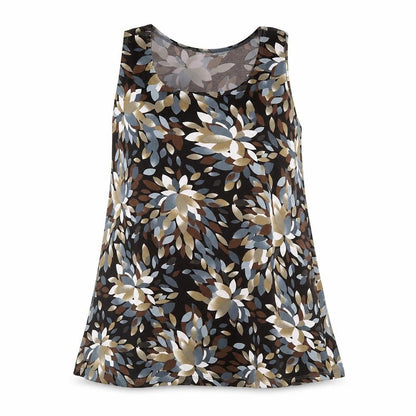 Womens UK Size 12 Preworn Multicoloured Tunic Tank