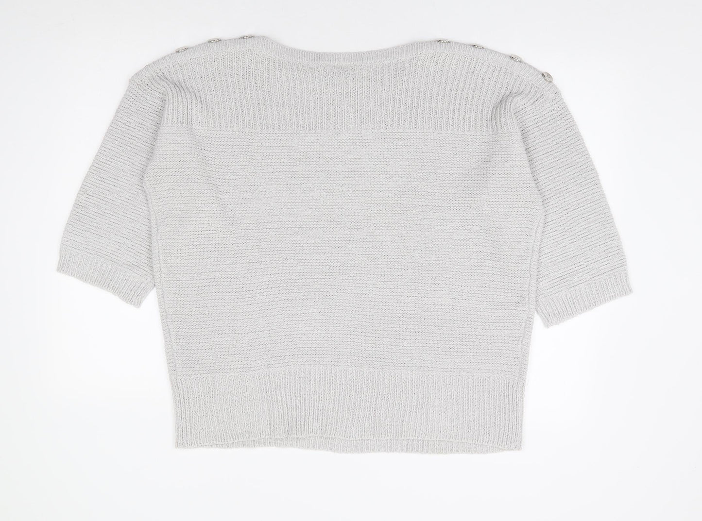 Womens UK Size L Wallis Grey Pullover Jumper
