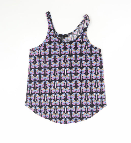 Womens UK Size 8 Atmosphere Multicoloured Basic Tank