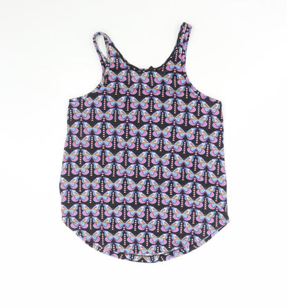 Womens UK Size 8 Atmosphere Multicoloured Basic Tank