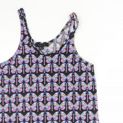 Womens UK Size 8 Atmosphere Multicoloured Basic Tank