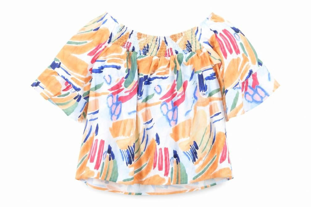Womens UK Size S SheIn Multicoloured Basic Blouse