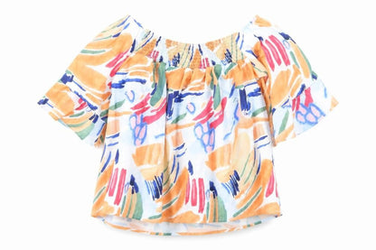 Womens UK Size S SheIn Multicoloured Basic Blouse