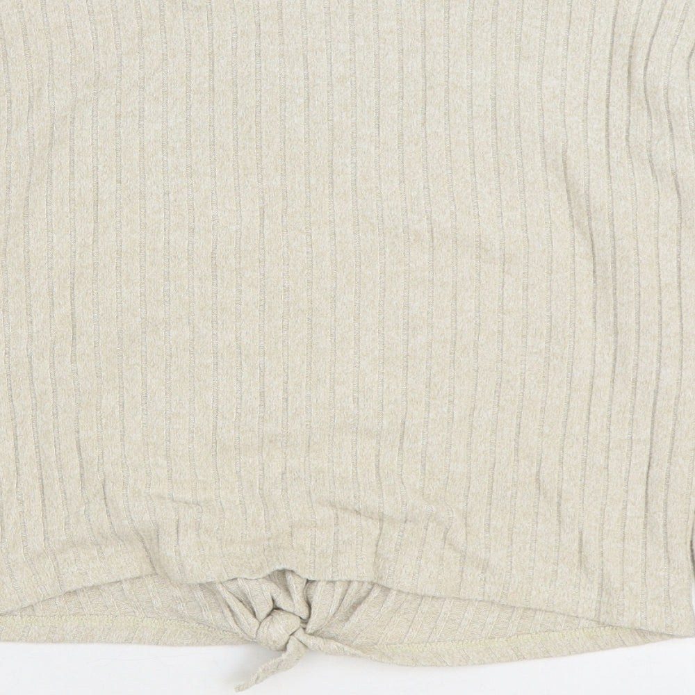 George Girls Beige Viscose Pullover Sweatshirt Size 11-12 Years Pullover - Pudsey Crew